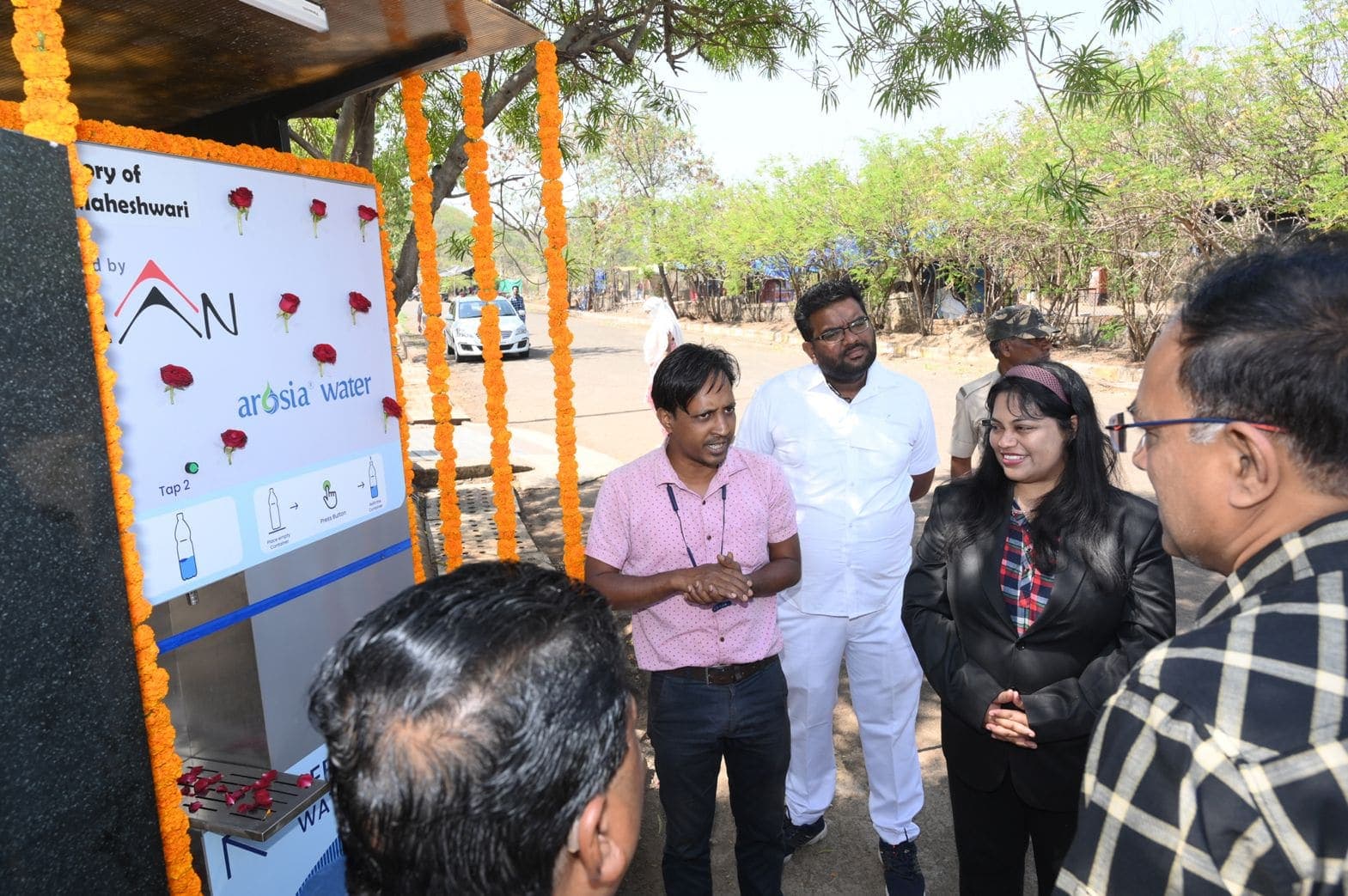 Arosia Water ATM kiosk deployed in Nashik, Maharashtra